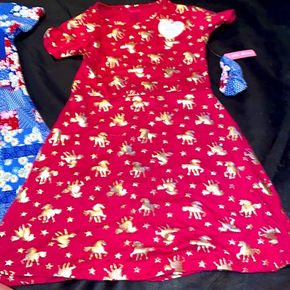 10-12 Girls dress lot, size 10-12, NWT, 2 piece set,2 patterns, girls NWT - Picture 7 of 15